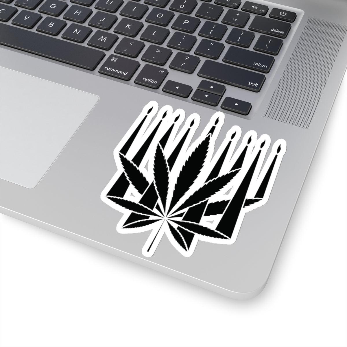 MENORAHJUANA STICKER - Kiss-Cut Stickers