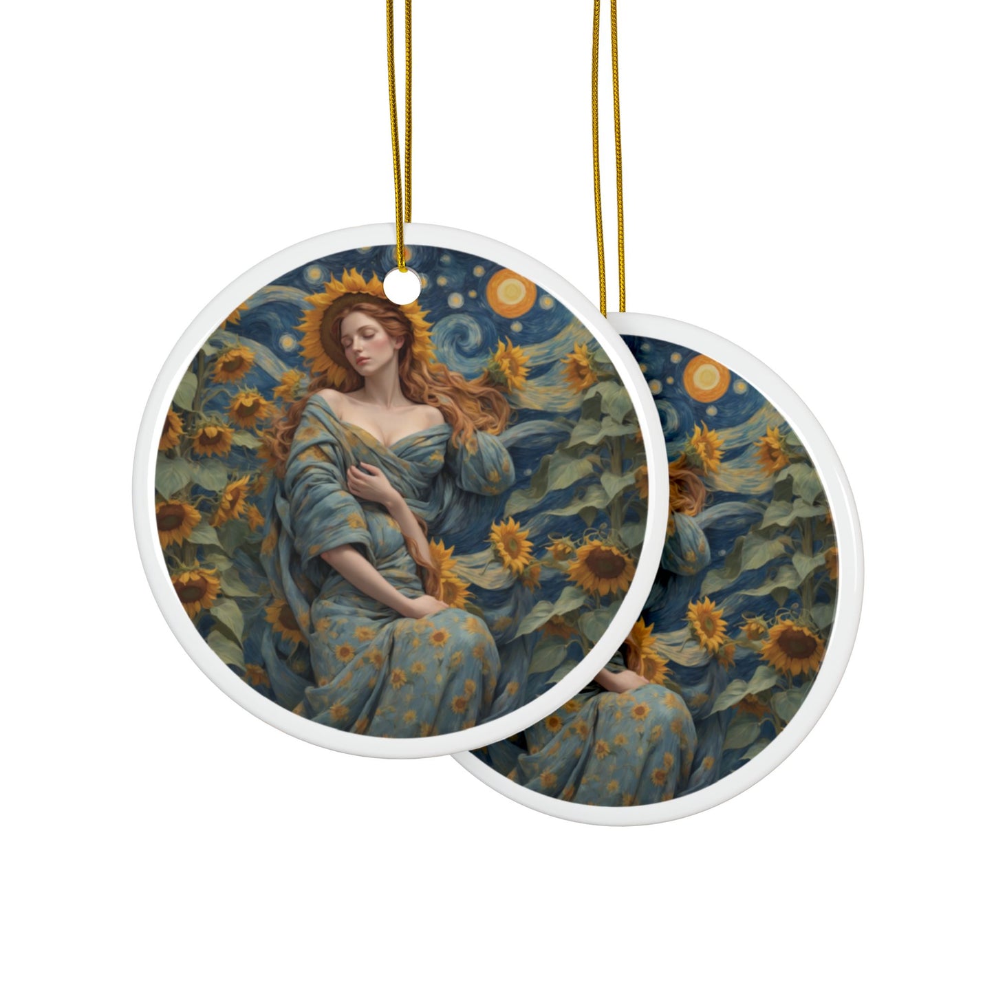 Sunflower Ornament 2