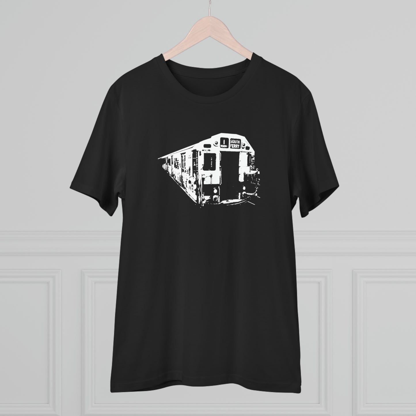 1 Train (WHITE) - Organic Creator T-shirt - Unisex
