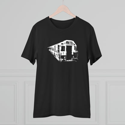 1 Train (WHITE) - Organic Creator T-shirt - Unisex
