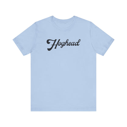 HOGHEAD - Black Logo - Unisex Jersey Short Sleeve Tee
