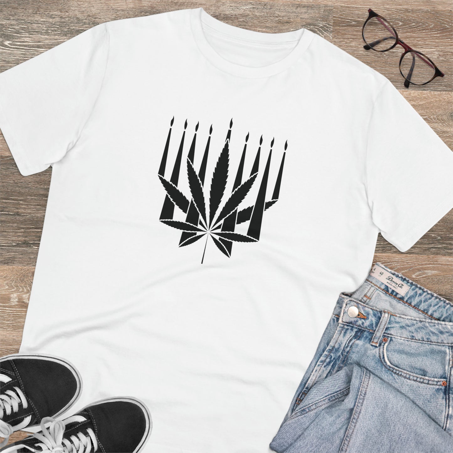 MENORAHJUANA - Organic Creator T-shirt - Unisex