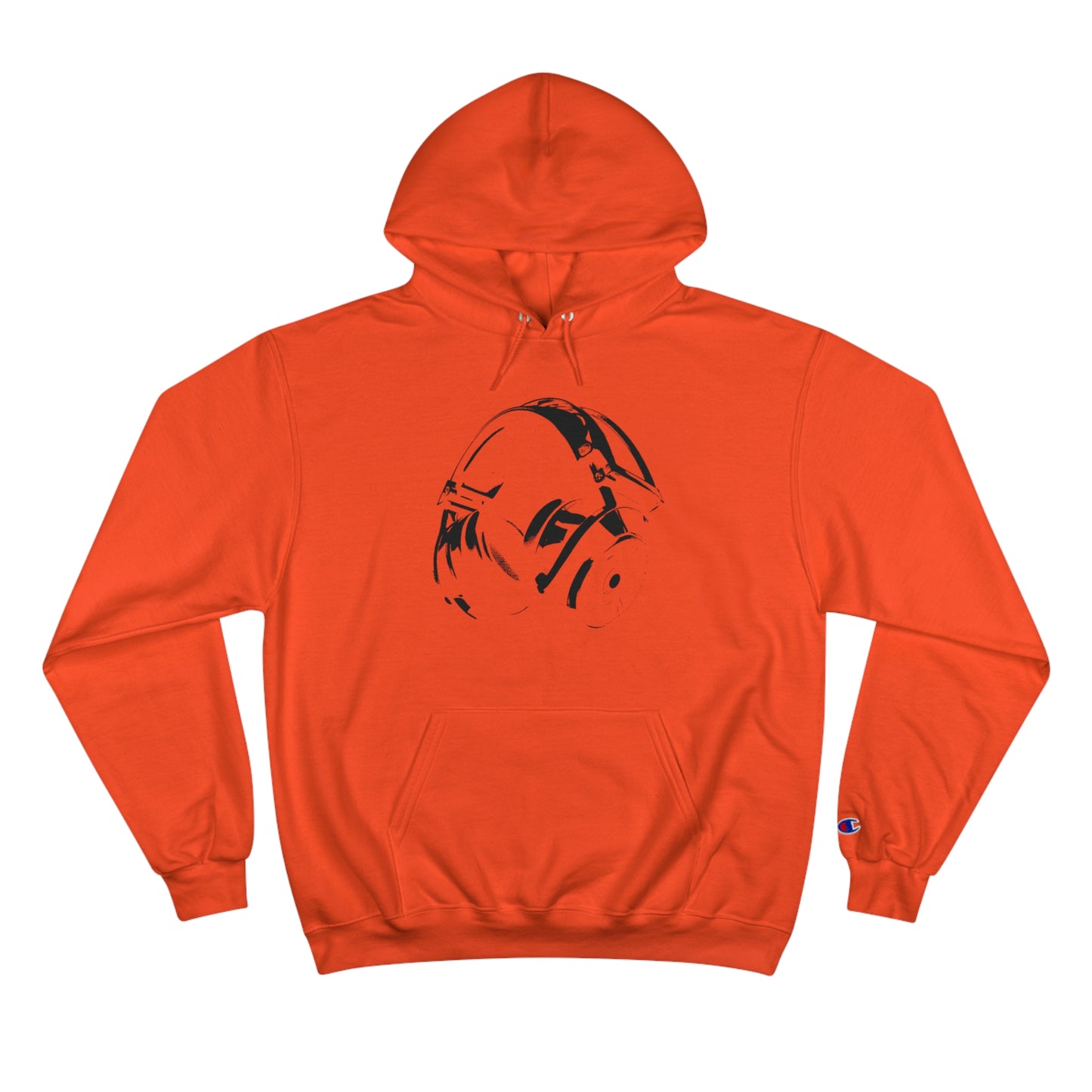 HEADPHONES - BLACK - Champion Hoodie