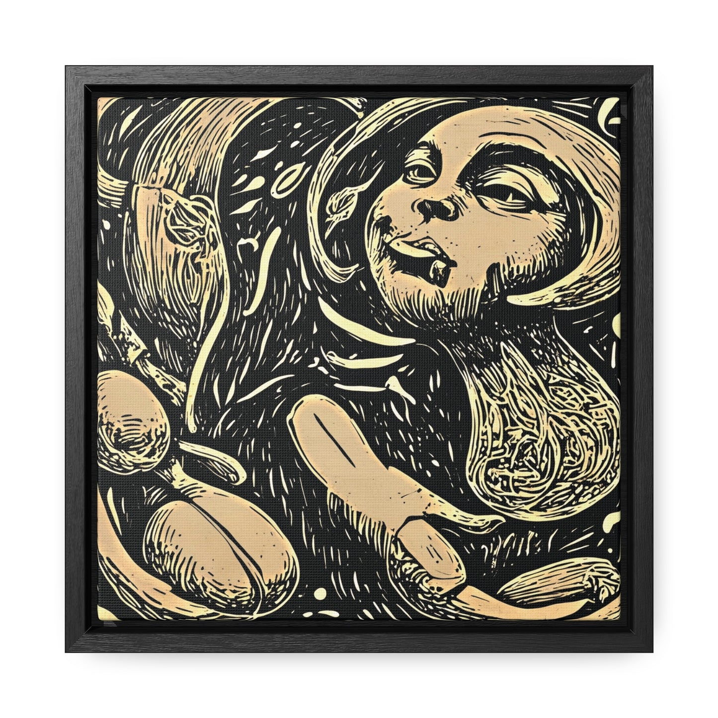 Wall Art - Gallery Canvas, Square Frame