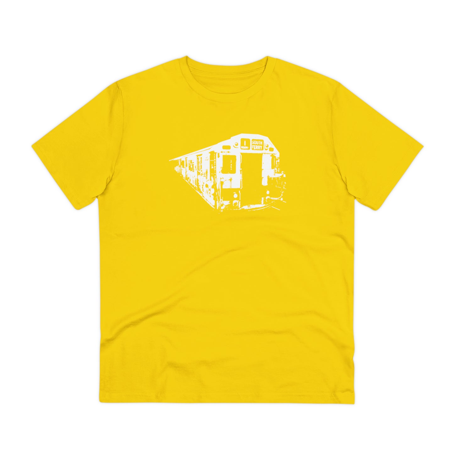 1 Train (WHITE) - Organic Creator T-shirt - Unisex