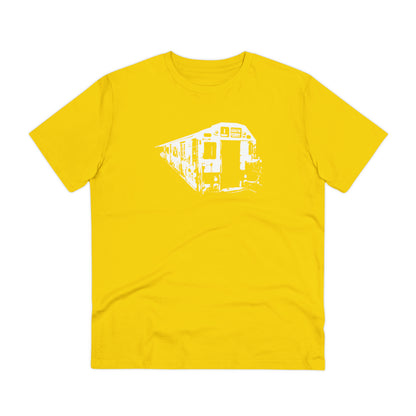 1 Train (WHITE) - Organic Creator T-shirt - Unisex