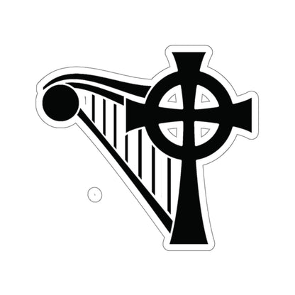 HARP & CROSS - Kiss-Cut Stickers