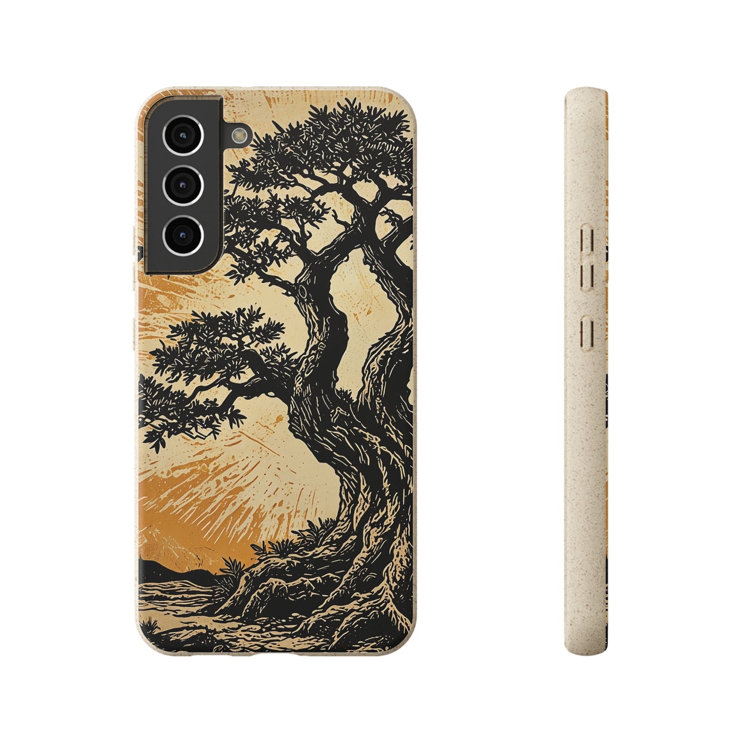 WOOD CUT CASE 4 - Biodegradable Cases
