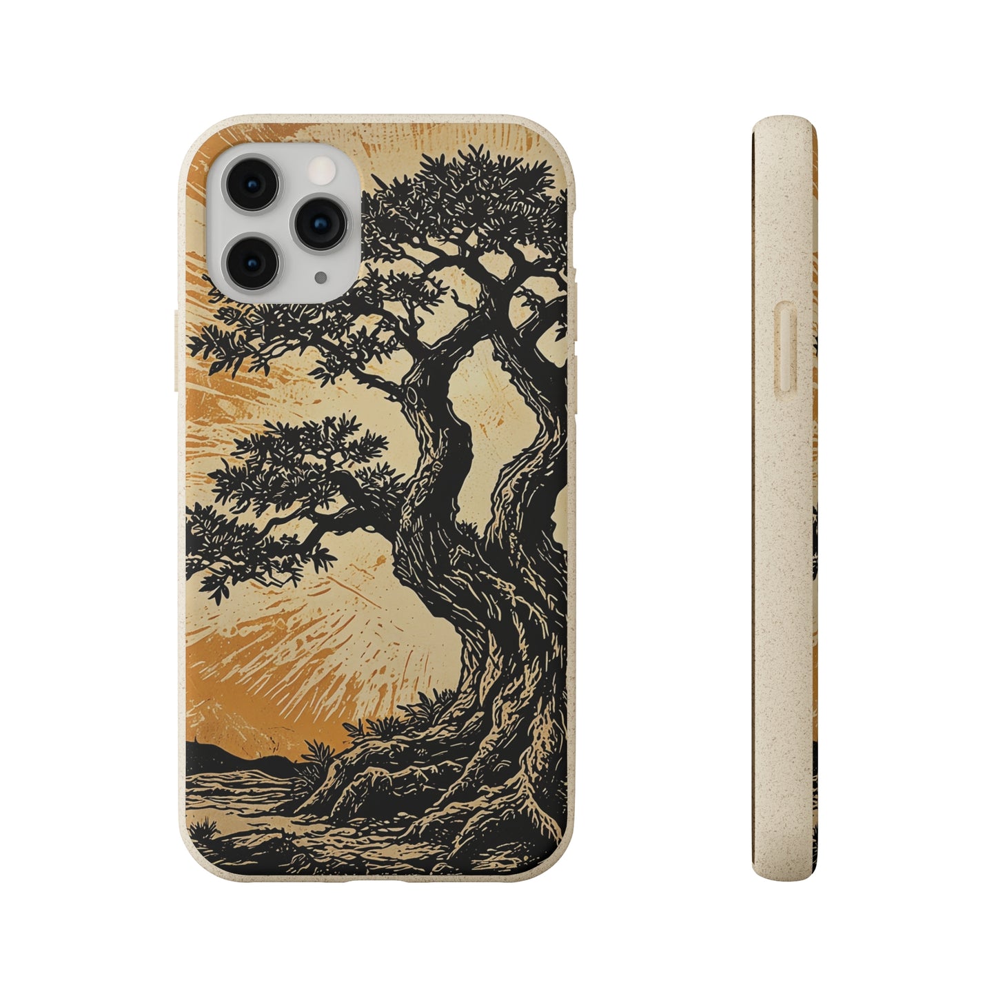WOOD CUT CASE 4 - Biodegradable Cases
