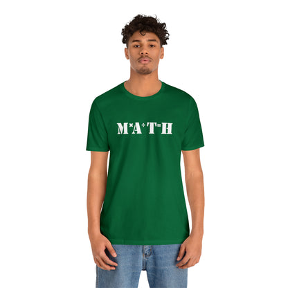 MATH - Unisex Jersey Short Sleeve Tee