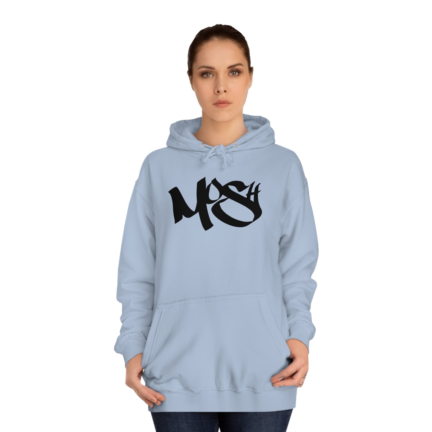 MOSH - BLACK LOGO Unisex College Hoodie