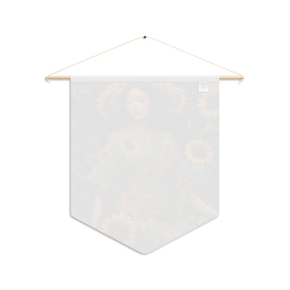Sunflower Goddess Wall Pennant 5