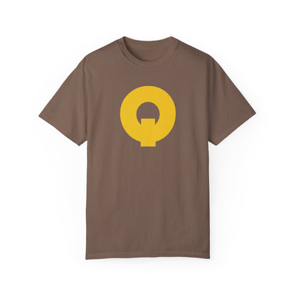 QUANTUM TRAINING - YELLOW LOGO Unisex Garment-Dyed T-shirt
