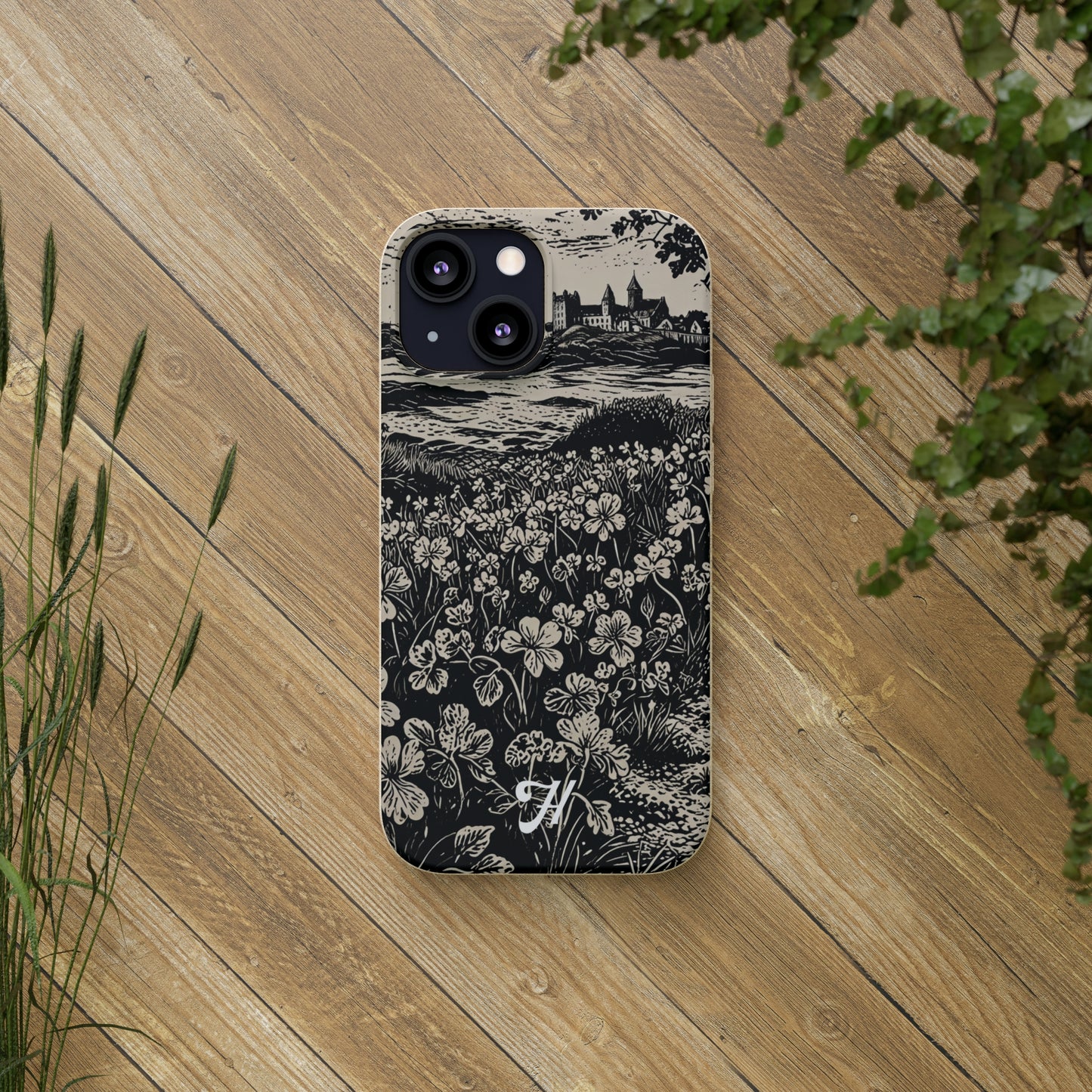 WOOD CUT CASE 1 - Biodegradable Cases