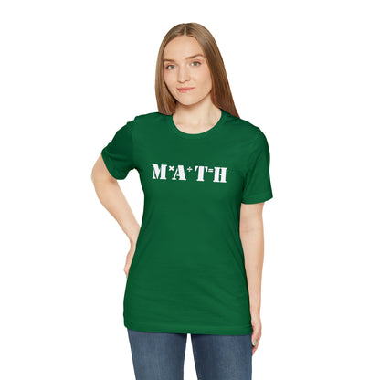 MATH - Unisex Jersey Short Sleeve Tee