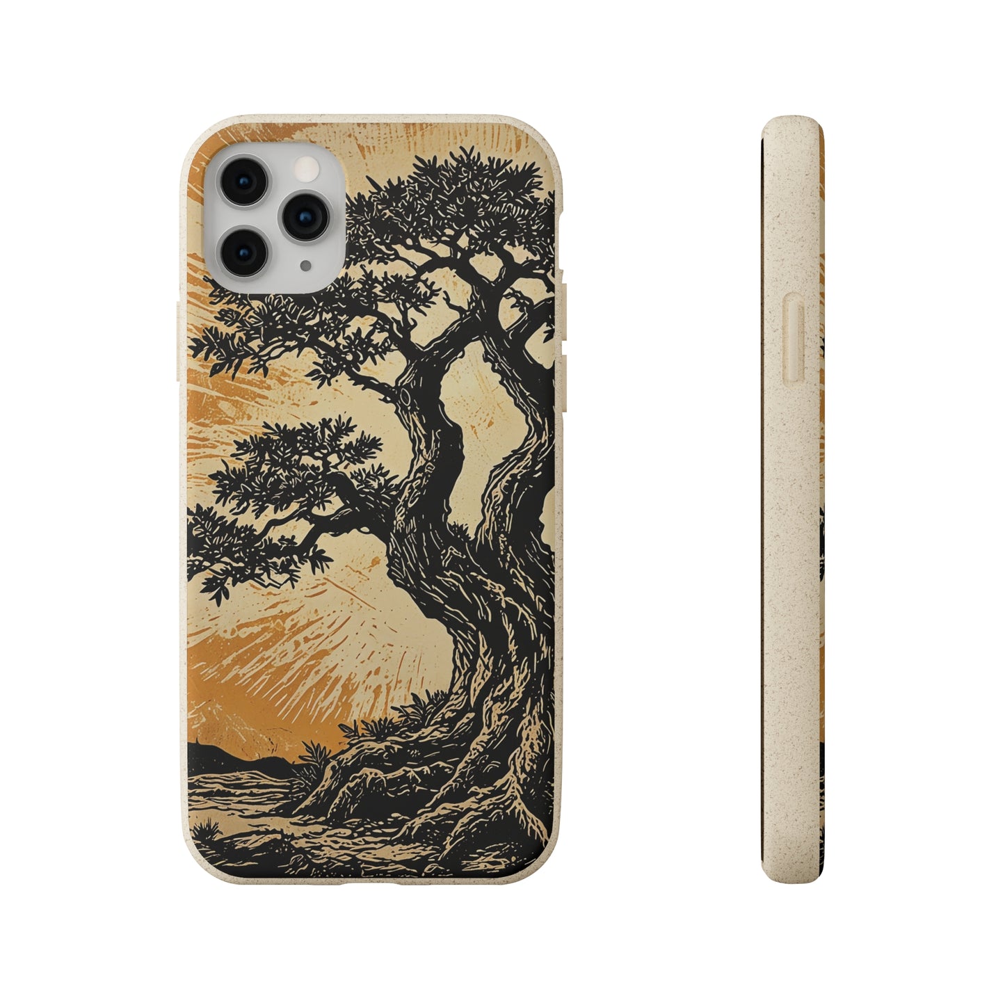 WOOD CUT CASE 4 - Biodegradable Cases