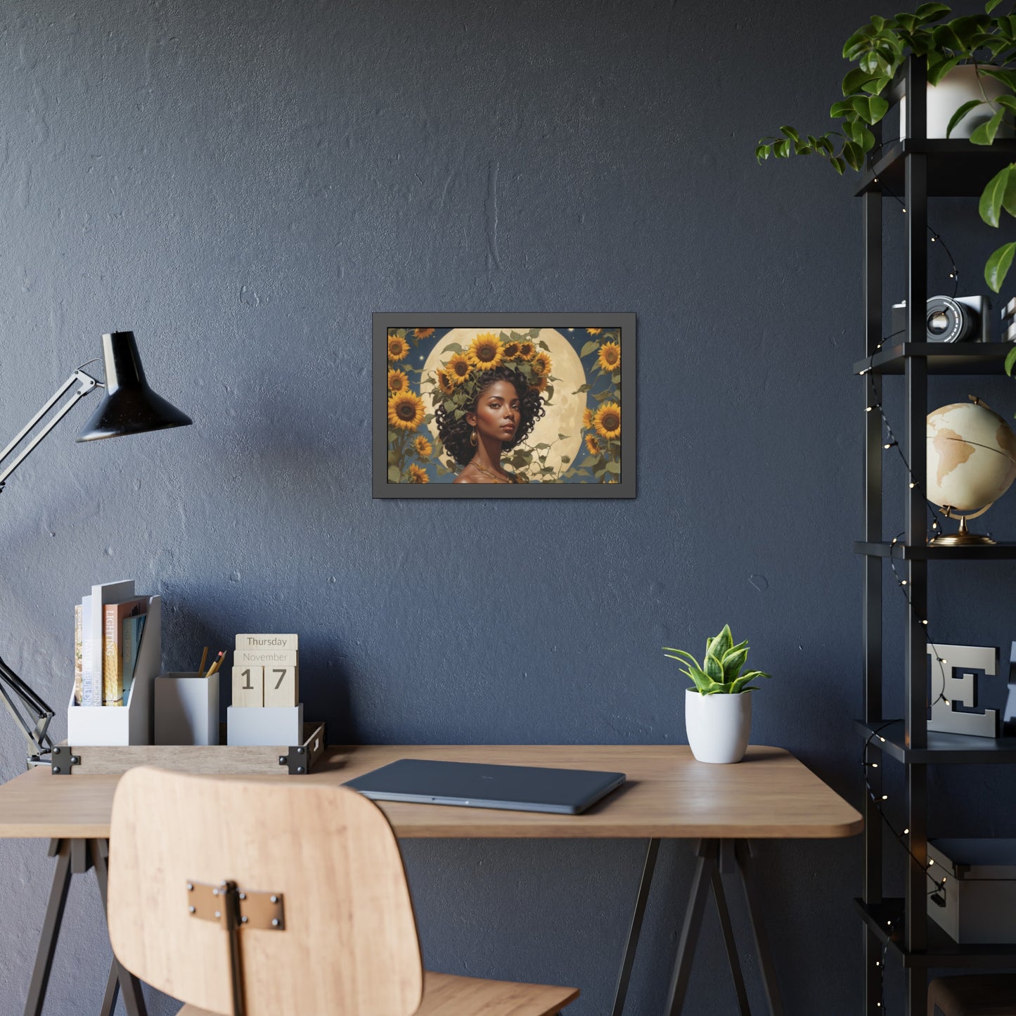 SUNFLOWER 5 - Framed Paper Poster