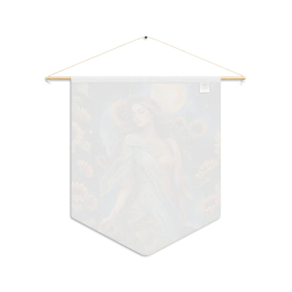 Sunflower Goddess Wall Pennant 8