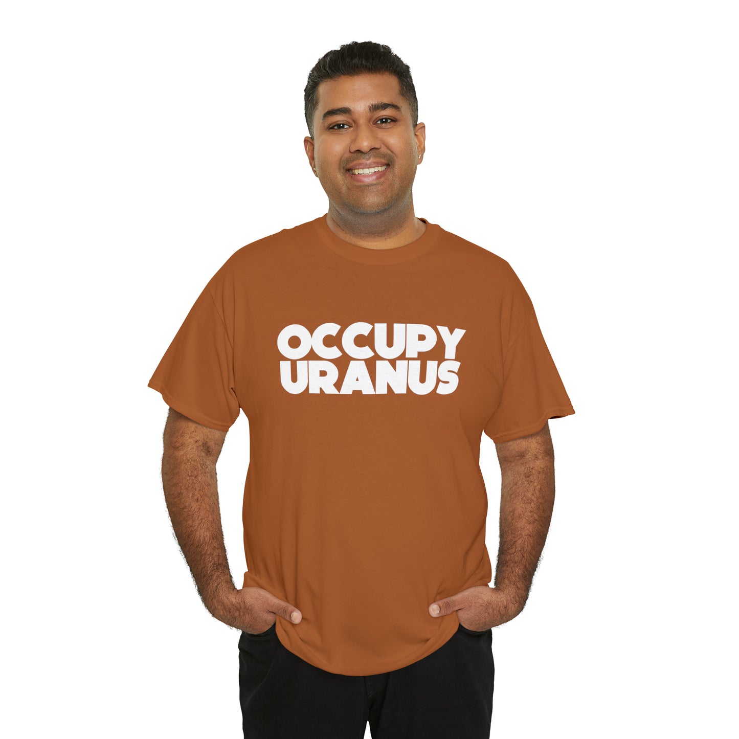OCCUPY URANUS - Unisex Heavy Cotton Tee