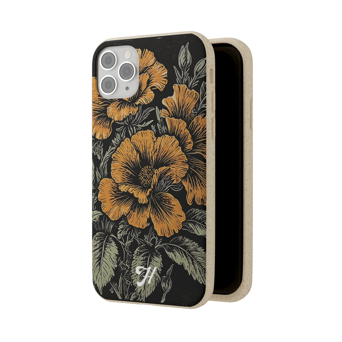 WOOD CUT CASE 8 - Biodegradable Cases