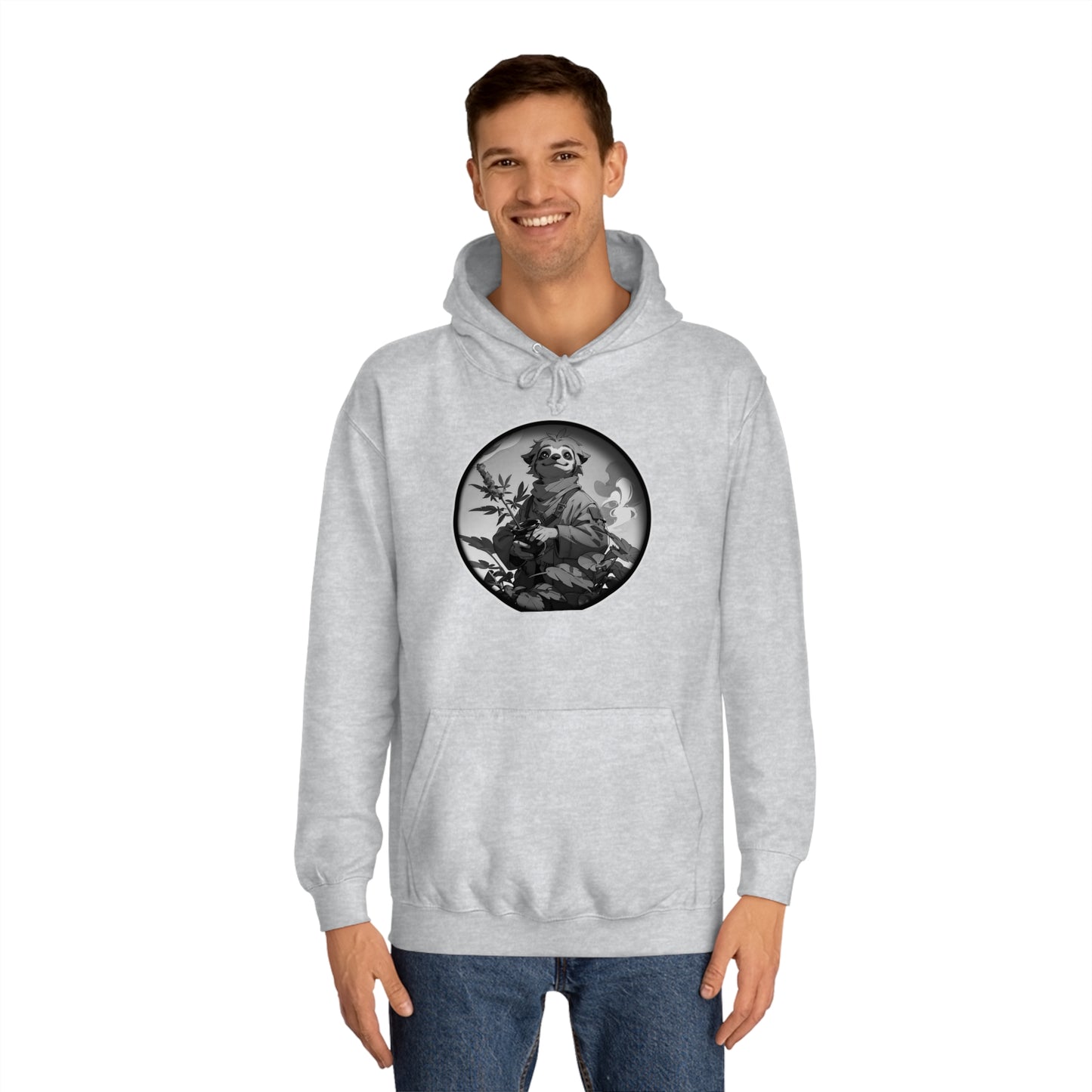 SLEEPY SLOTH - Unisex College Hoodie