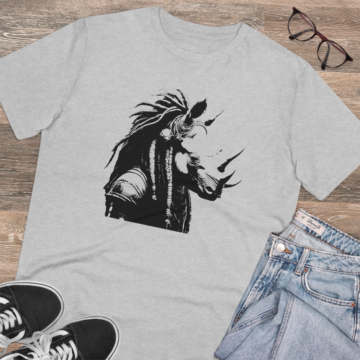 ANIMALS - RHINO - Organic Creator T-shirt - Unisex