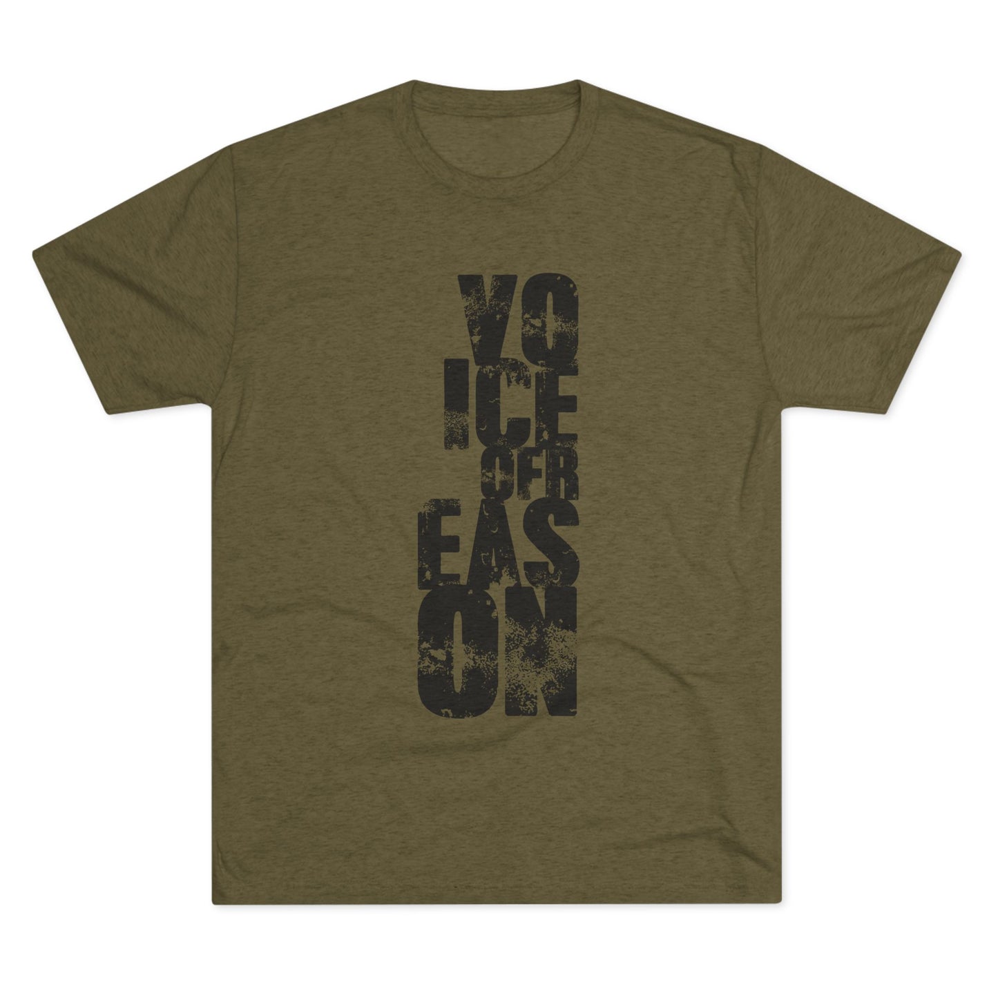 Voice Of Reason - Unisex Tri-Blend Crew Tee