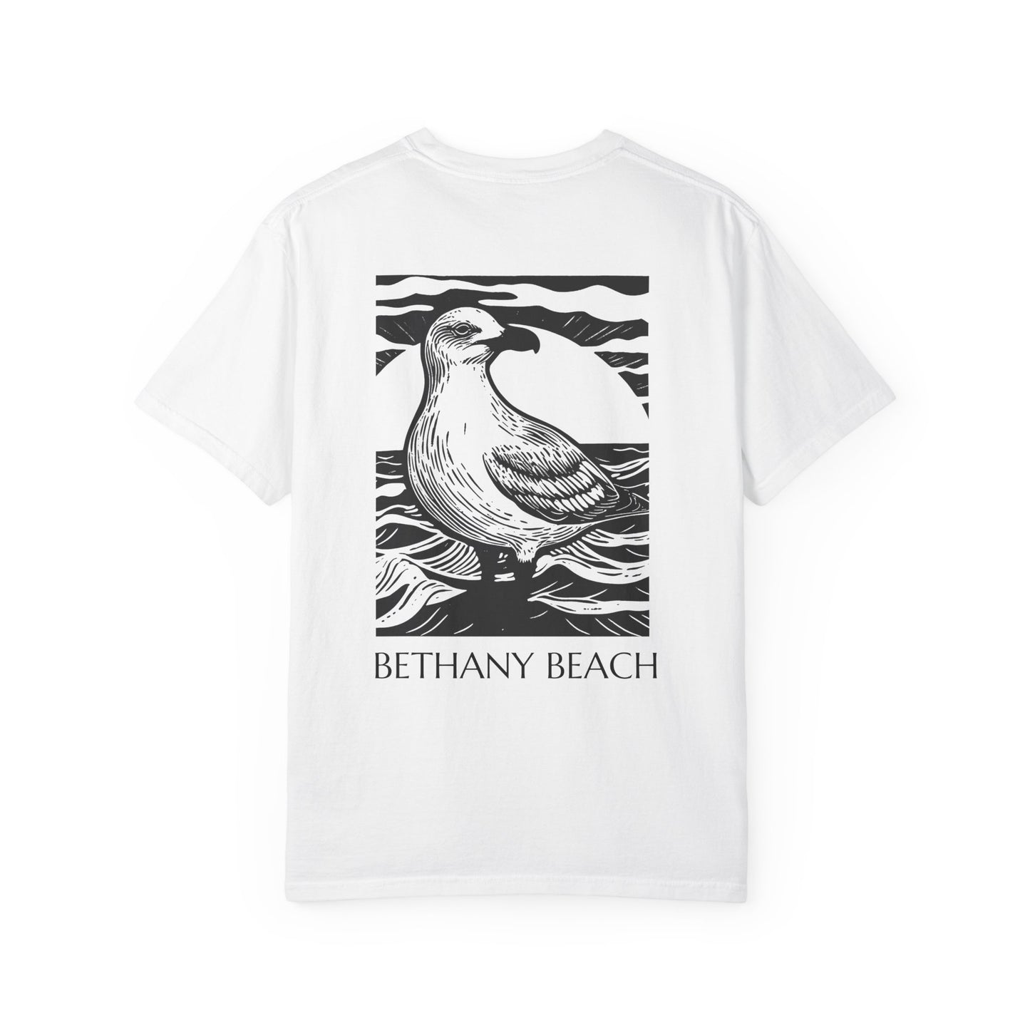 BETHANY BEACH - SEAGULL - Unisex Garment-Dyed T-shirt