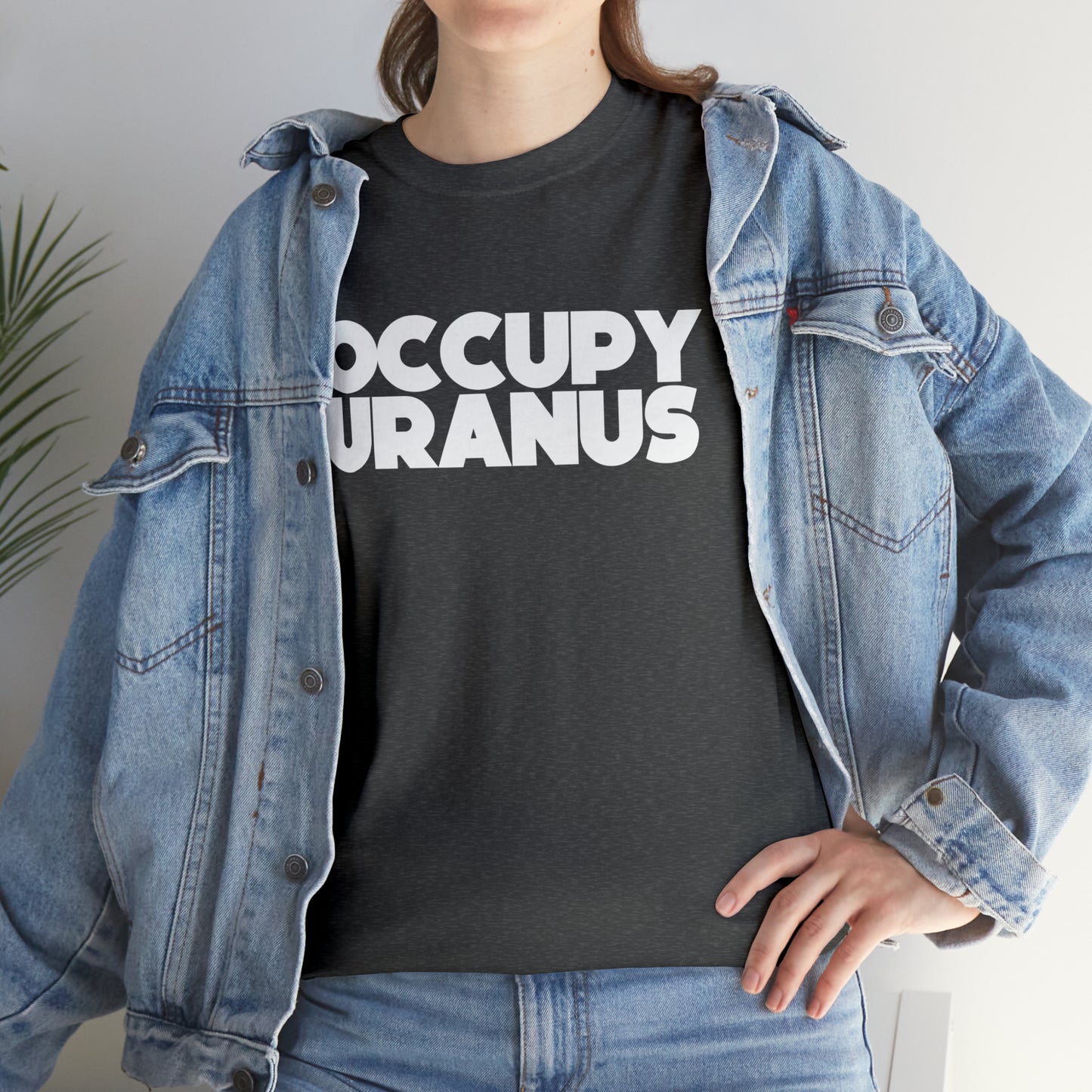 OCCUPY URANUS - Unisex Heavy Cotton Tee