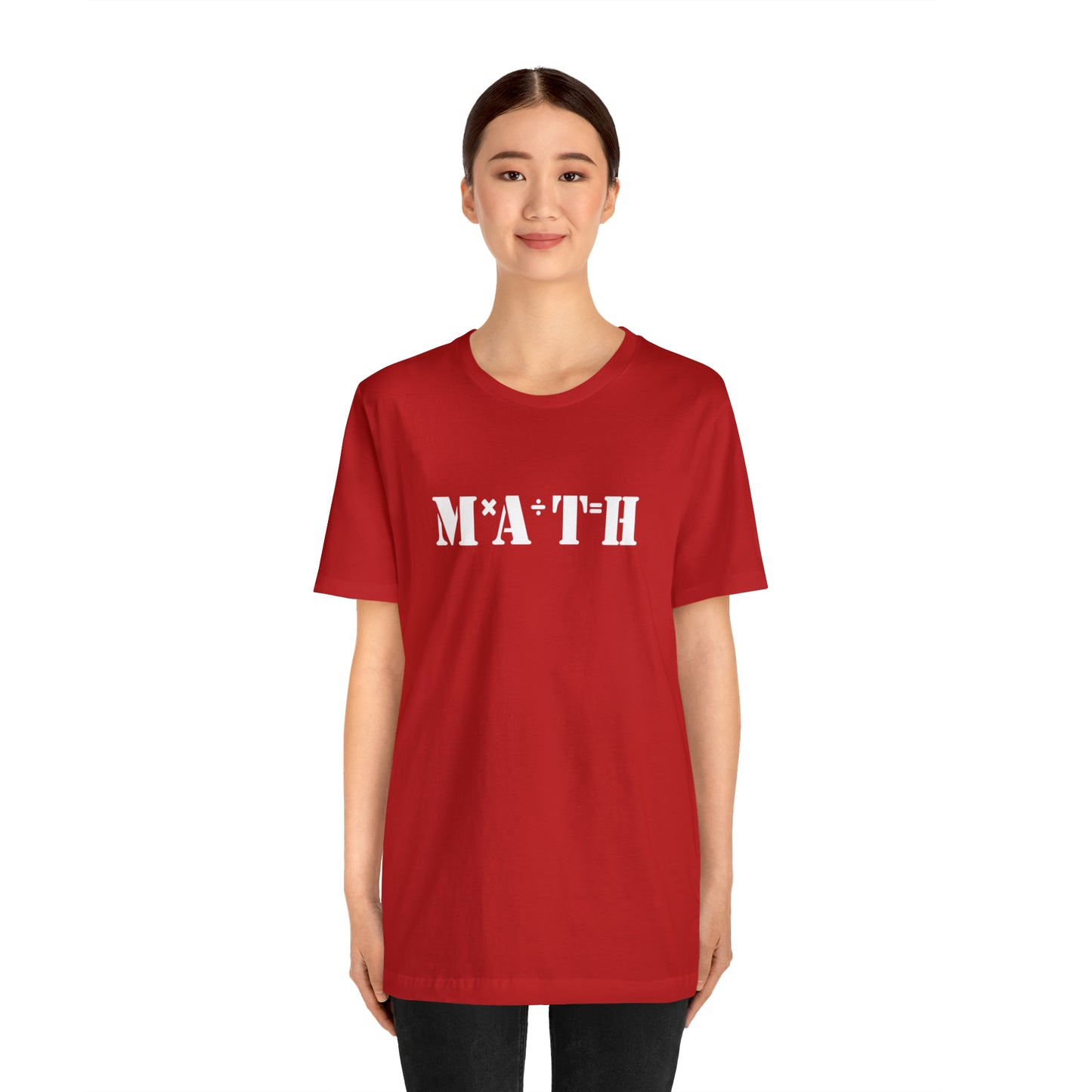 MATH - Unisex Jersey Short Sleeve Tee