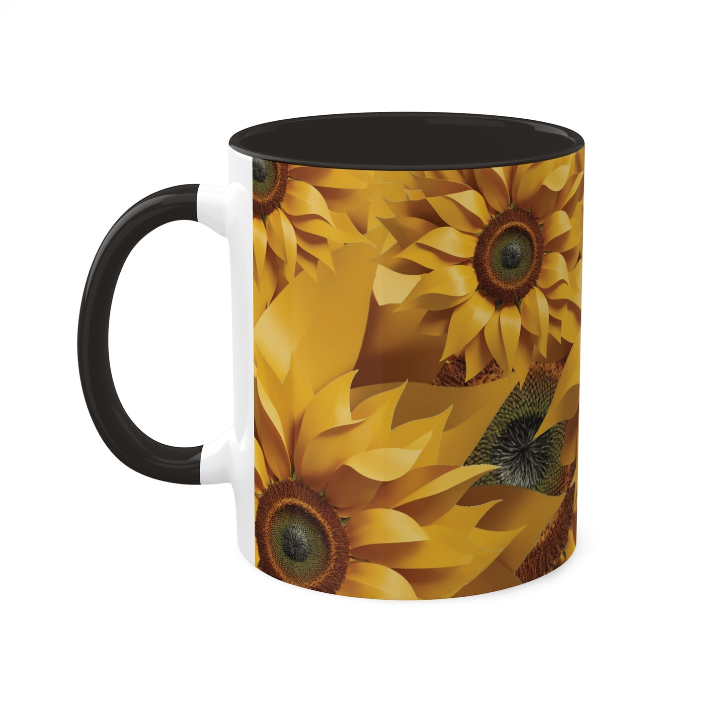 SUNFLOWER - Colorful Mugs, 11oz