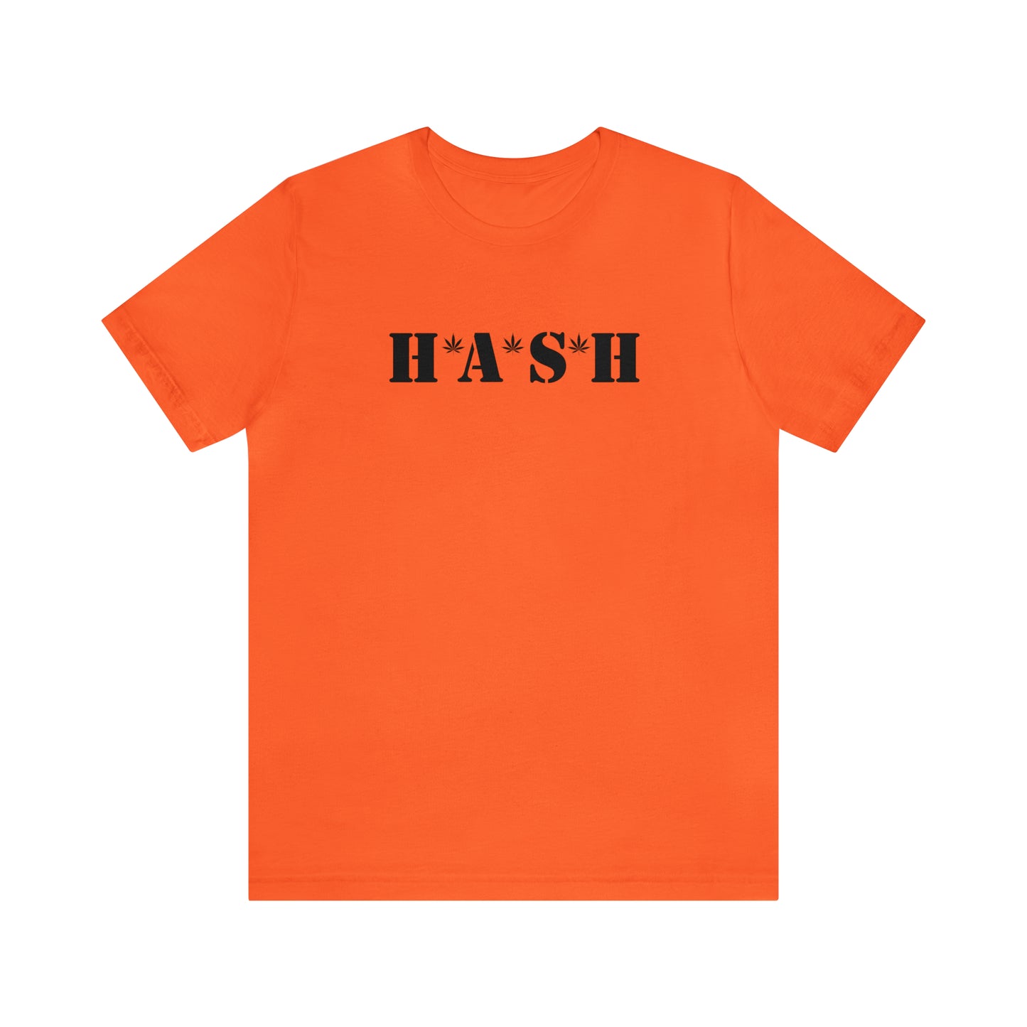 H*A*S*H BLACK LOGO- Unisex Jersey Short Sleeve Tee