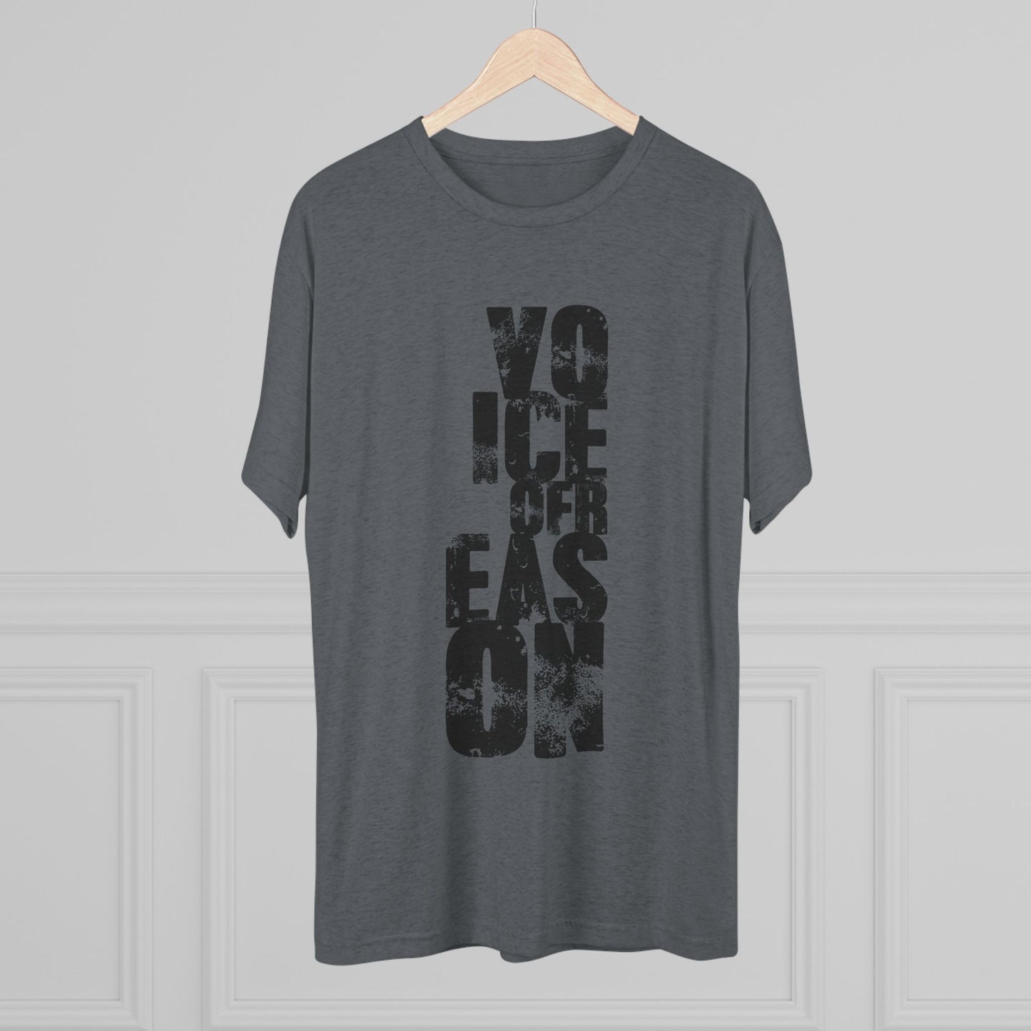 Voice Of Reason - Unisex Tri-Blend Crew Tee