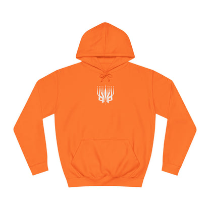 MENORAHJUANA WHITE - Unisex College Hoodie