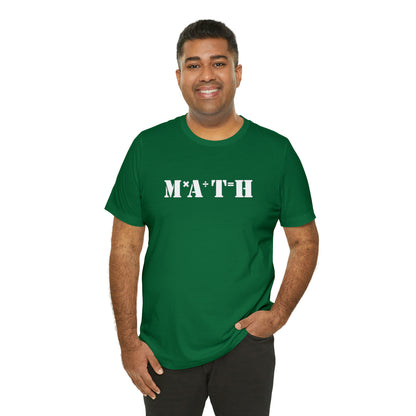 MATH - Unisex Jersey Short Sleeve Tee