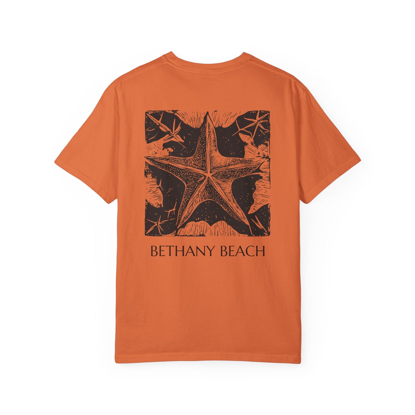 BETHANY BEACH - STARFISH - Unisex Garment-Dyed T-shirt