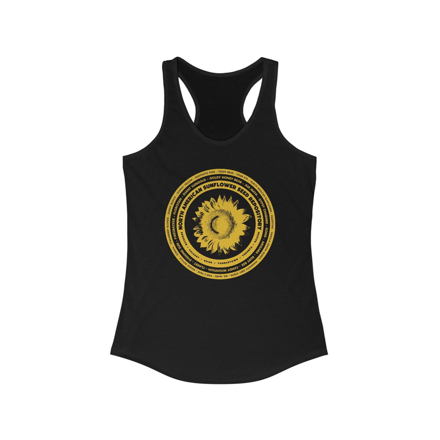 SUNFLOWER - Women's Ideal Racerback Tank