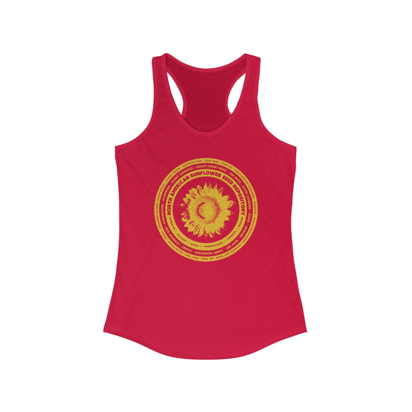 SUNFLOWER - Women's Ideal Racerback Tank