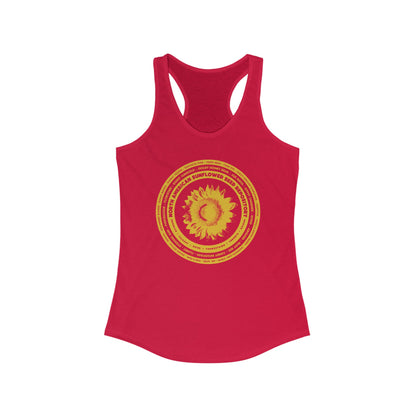 SUNFLOWER - Women's Ideal Racerback Tank
