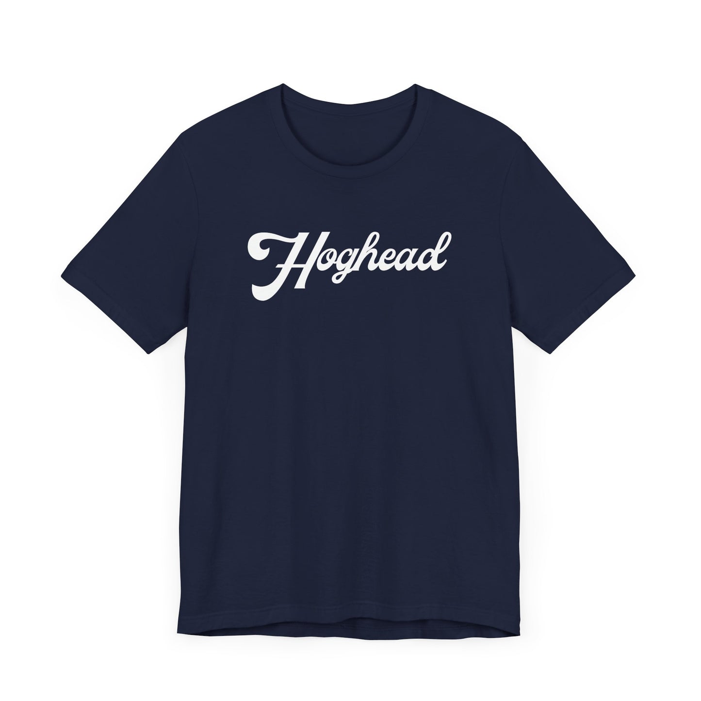 HOGHEAD - White Logo - Unisex Jersey Short Sleeve Tee