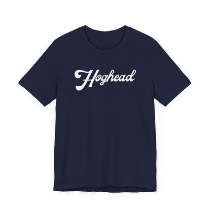 HOGHEAD - White Logo - Unisex Jersey Short Sleeve Tee