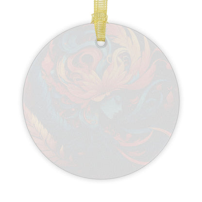 CELESTIAL Vibrant Glass Ornament