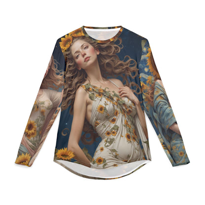 Sunflower Art Long Sleeve Shirt