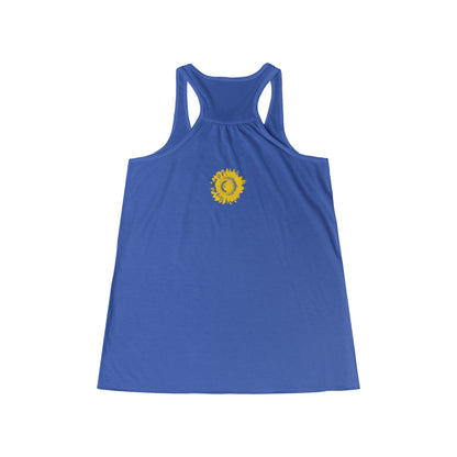 SUNFLOWER - Women's Flowy Racerback Tank