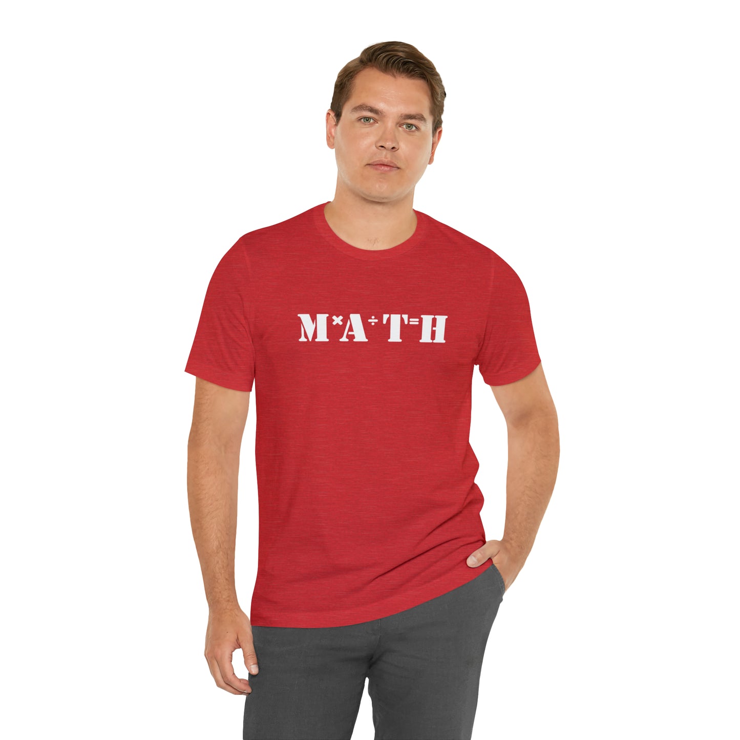 MATH - Unisex Jersey Short Sleeve Tee