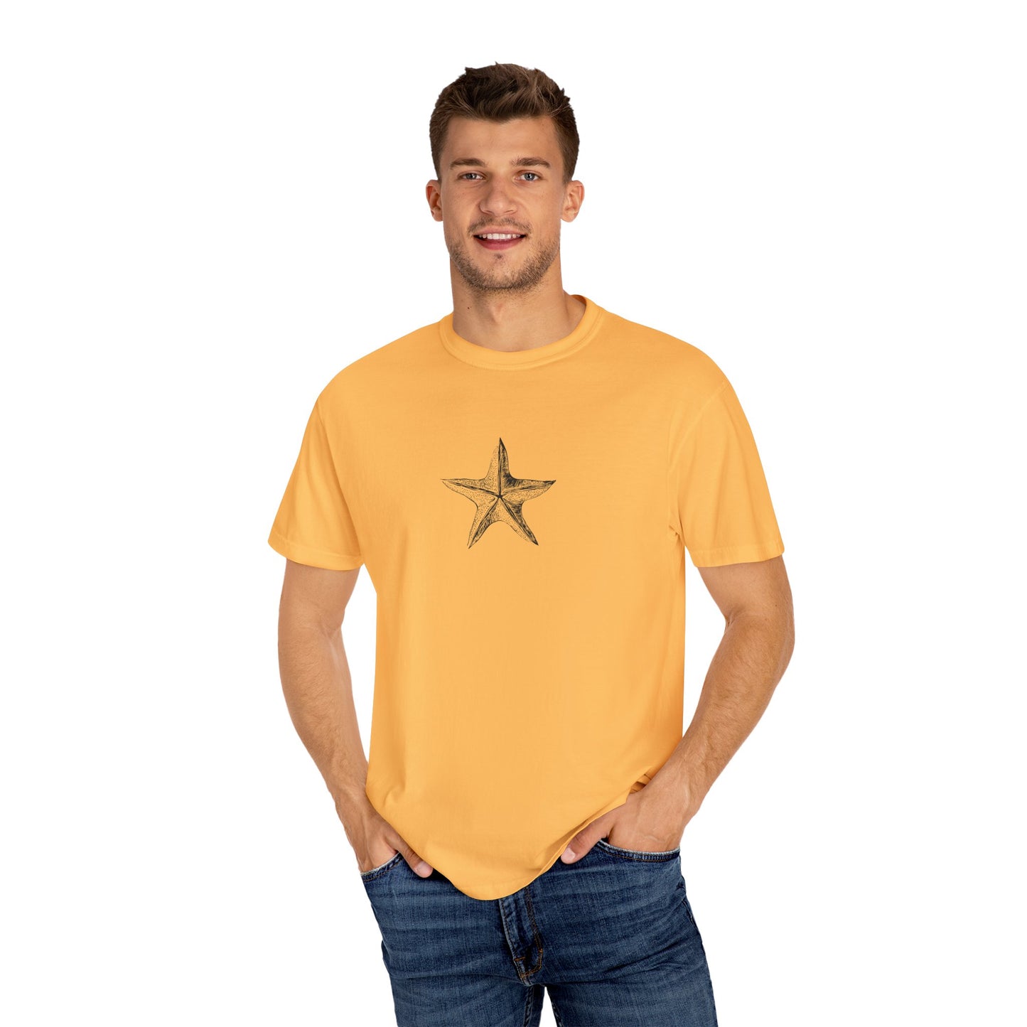 BETHANY BEACH - STARFISH - Unisex Garment-Dyed T-shirt