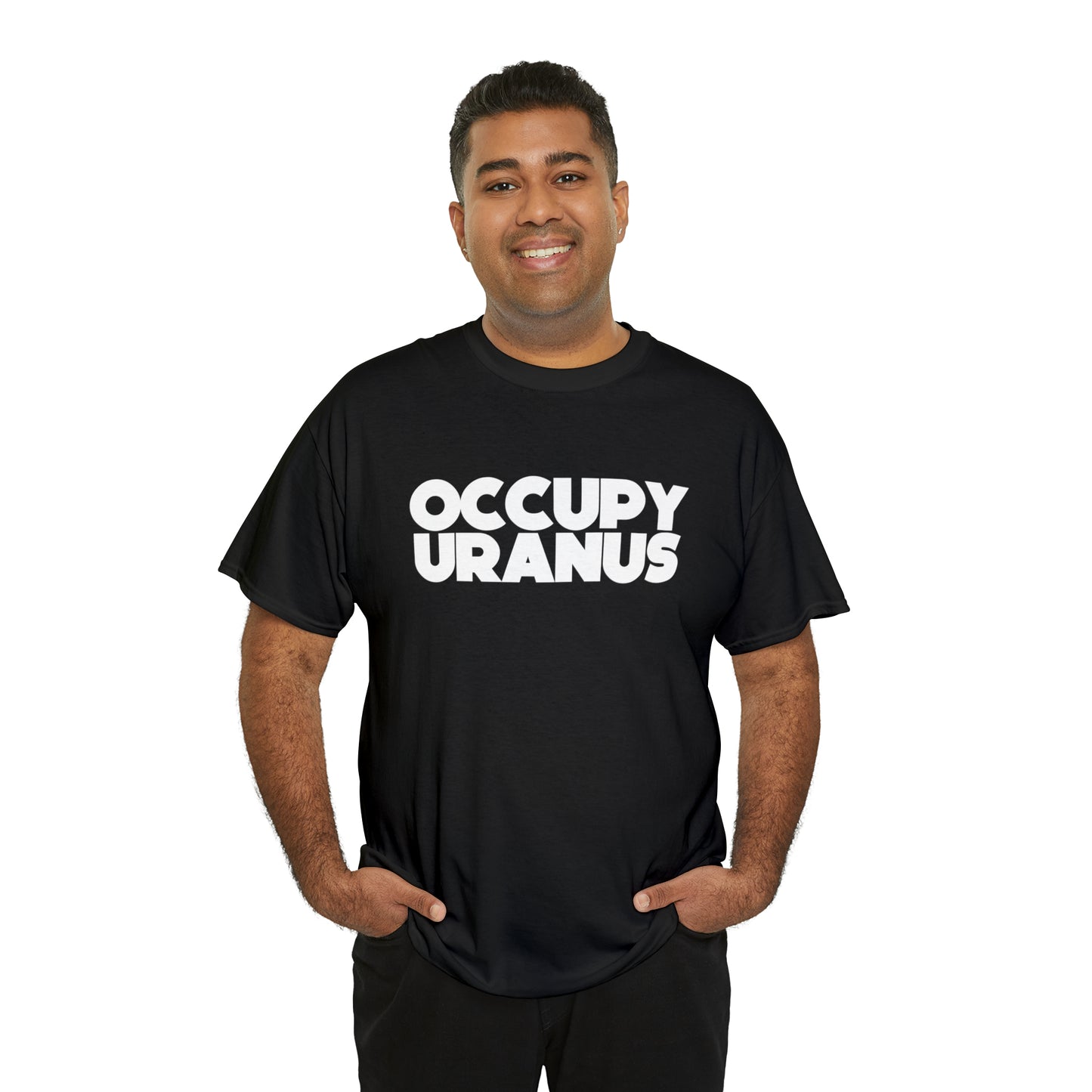 OCCUPY URANUS - Unisex Heavy Cotton Tee