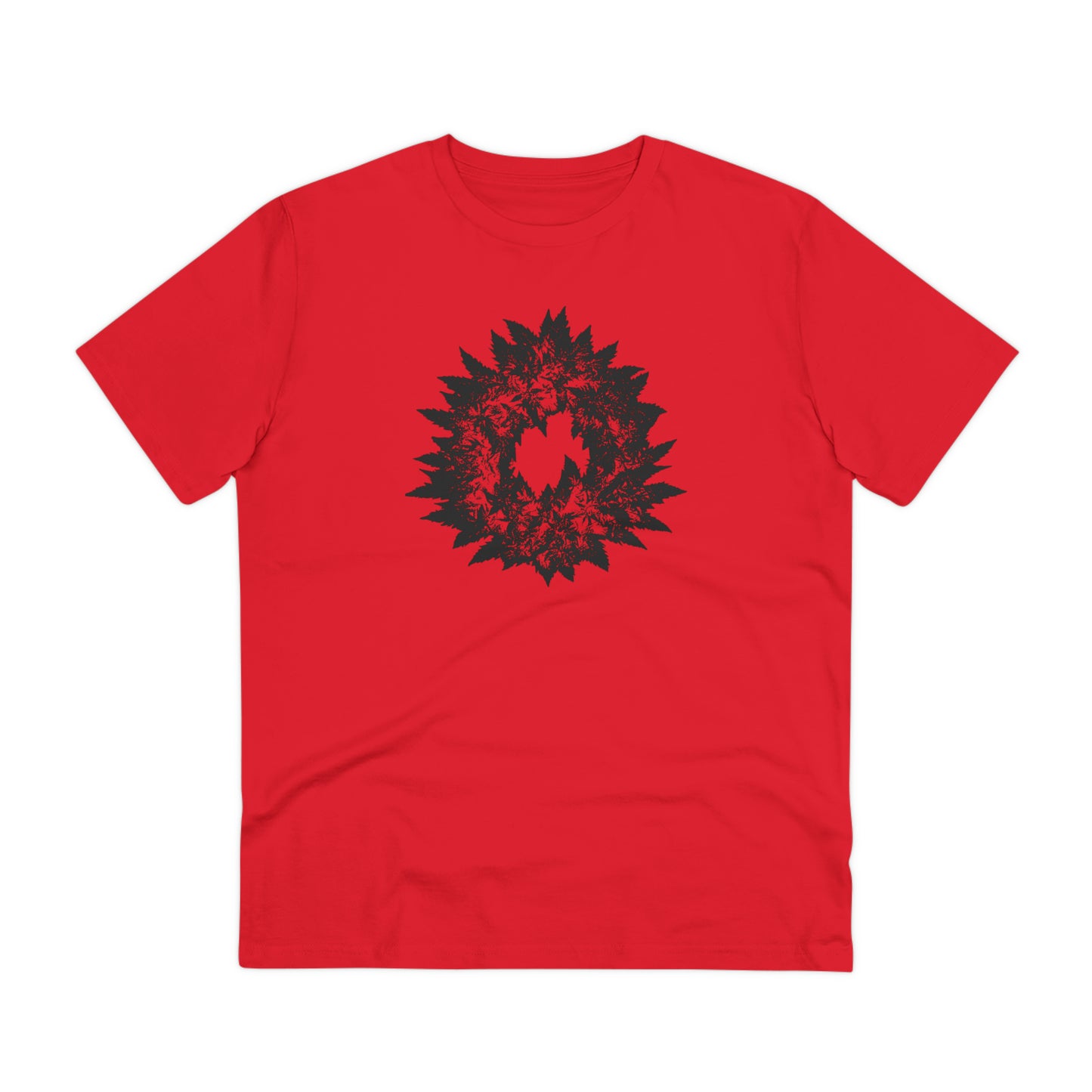 DARK GREY WREATH - Organic Creator T-shirt - Unisex