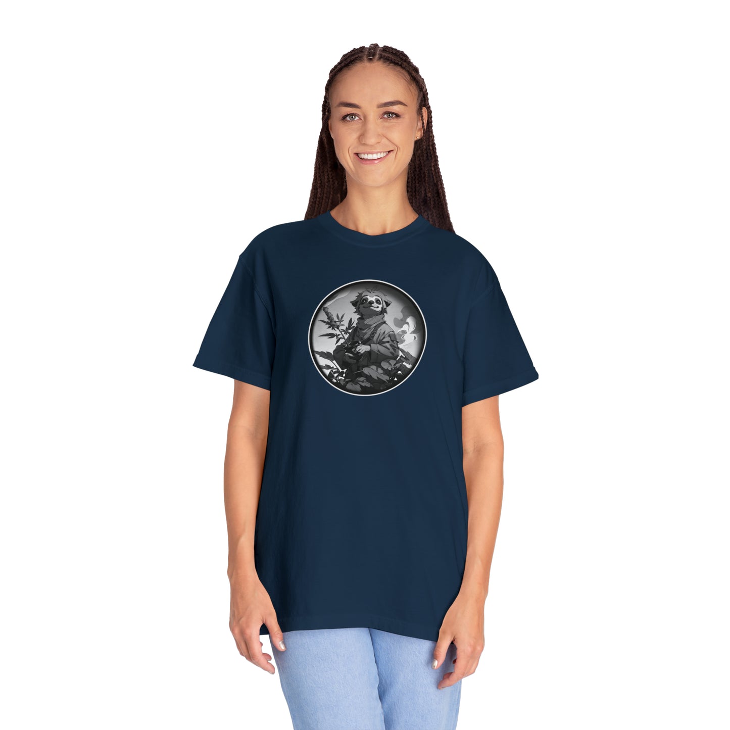 SLEEPY SLOTH - Unisex Garment-Dyed T-shirt