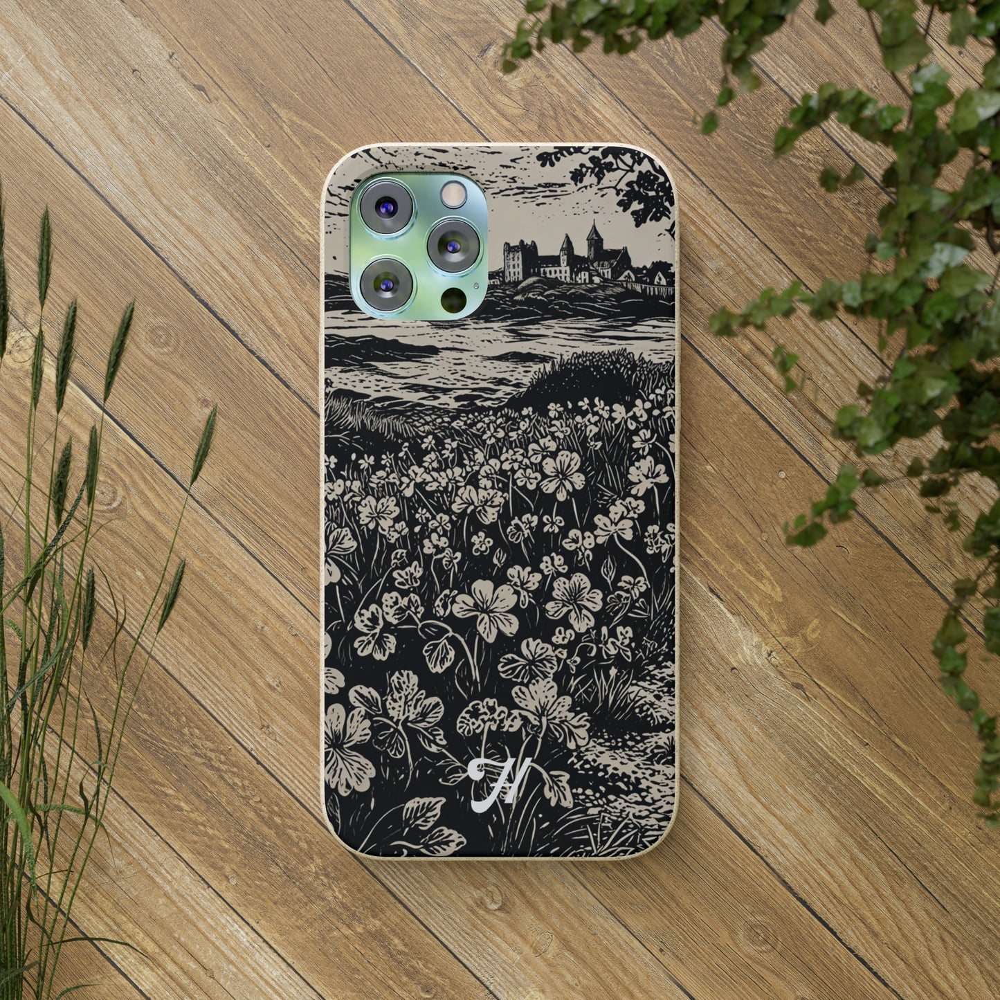 WOOD CUT CASE 1 - Biodegradable Cases
